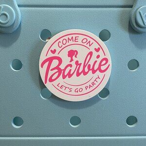 BARBIE Come on Barbie Let's Go Party Bogg Charm-New!